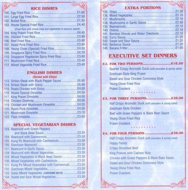 Wishful House Chinese takeaway on Lutterworth Rd, Leicester - Everymenu